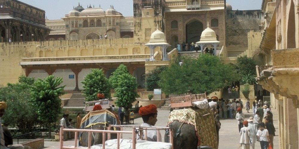 Fort d'Ambre au Rajasthan