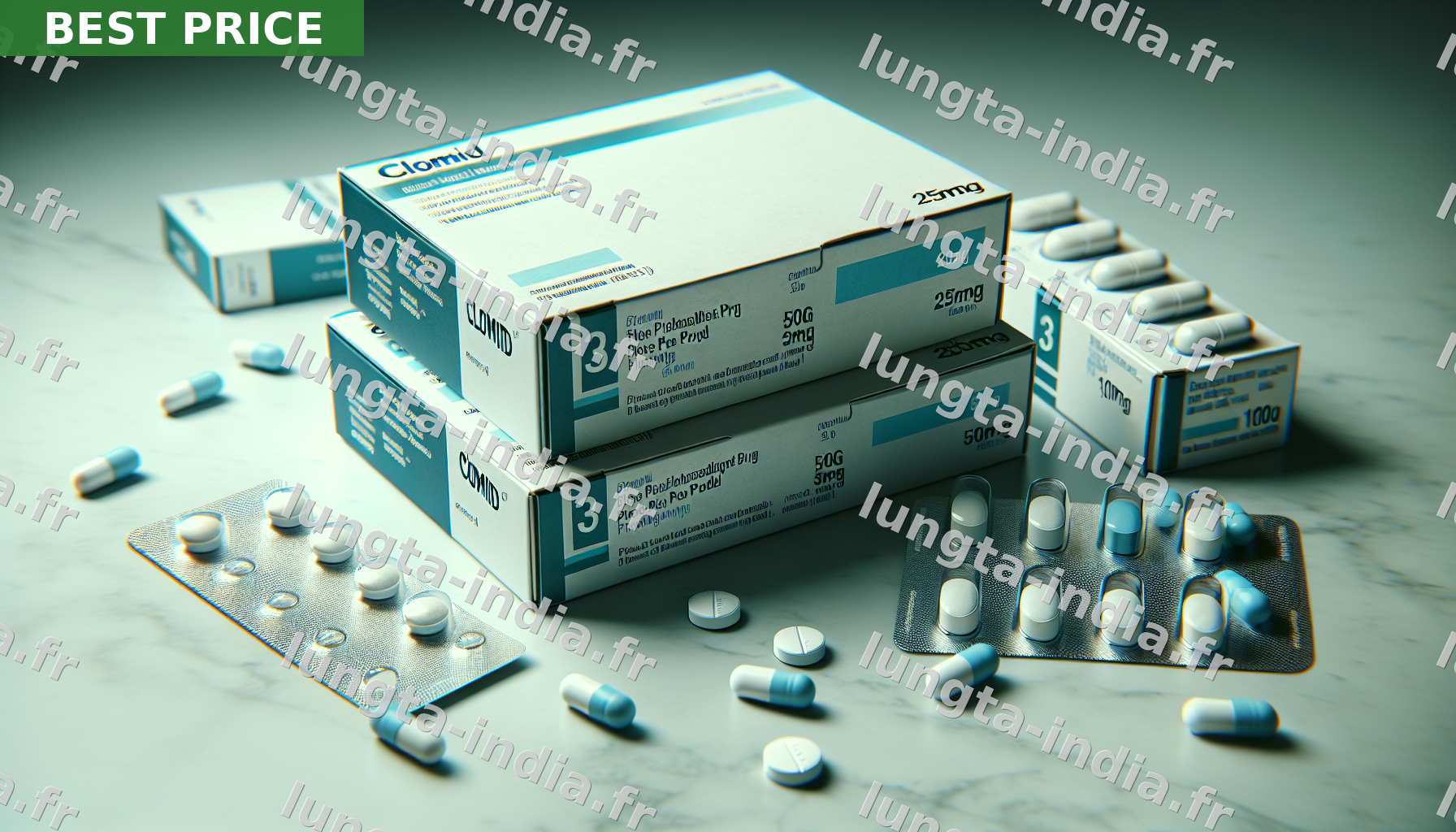 Clomid 50mg en France · 0,24€ — noté 4,6/5